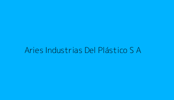 Aries Industrias Del Plástico S A